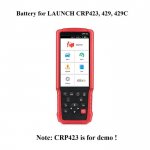 Battery Replacement for LAUNCH CRP423 CRP429 CRP429C Scanner